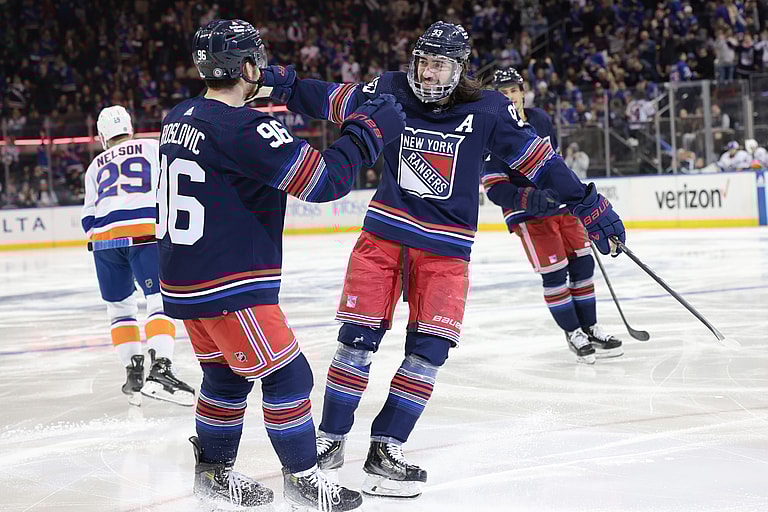 NHL: New York Islanders at New York Rangers