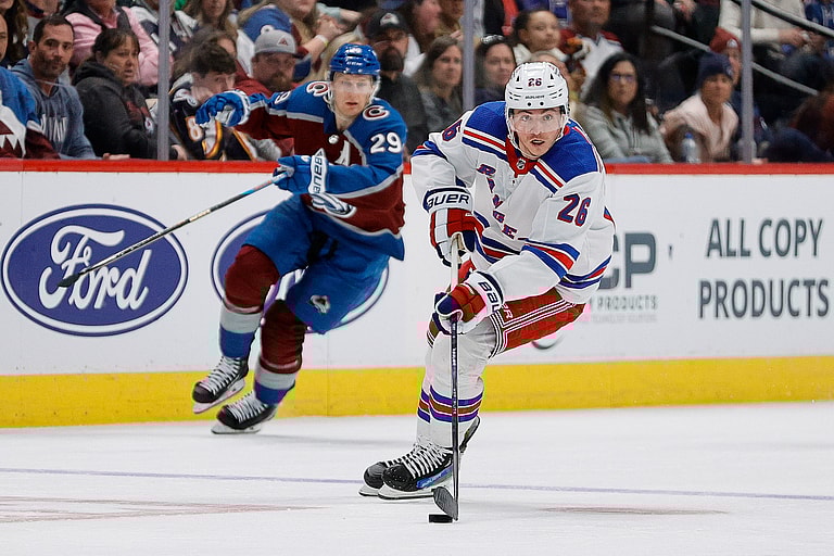 NHL: New York Rangers at Colorado Avalanche