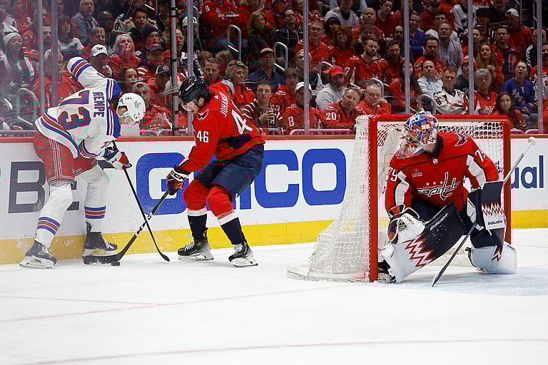NHL: Stanley Cup Playoffs-New York Rangers at Washington Capitals