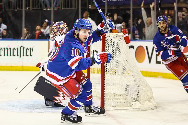 NHL: Stanley Cup Playoffs-Washington Capitals at New York Rangers