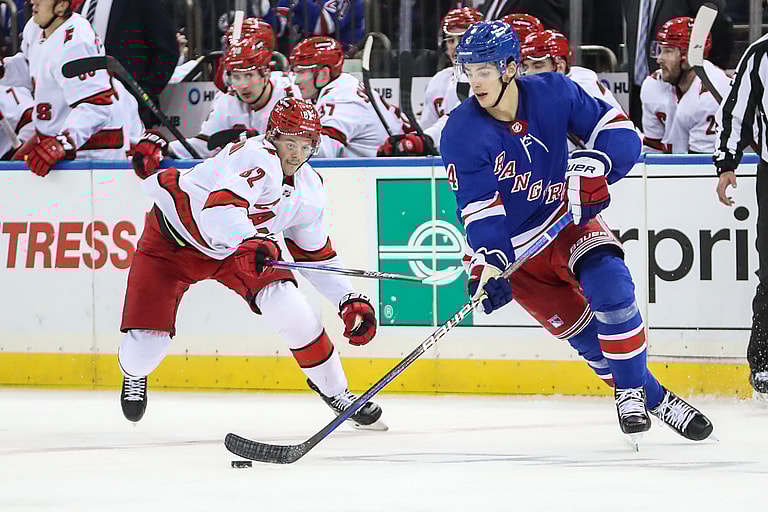 NHL: Carolina Hurricanes at New York Rangers