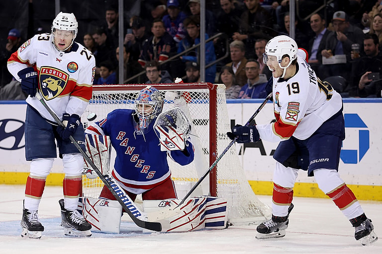 NHL: Florida Panthers at New York Rangers