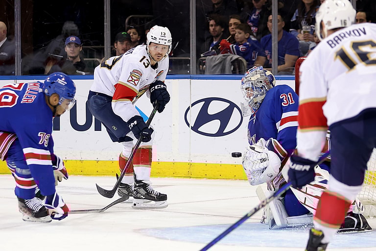 NHL: Florida Panthers at New York Rangers