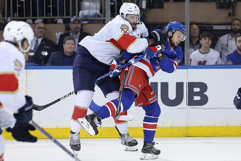 NHL: Stanley Cup Playoffs-Florida Panthers at New York Rangers