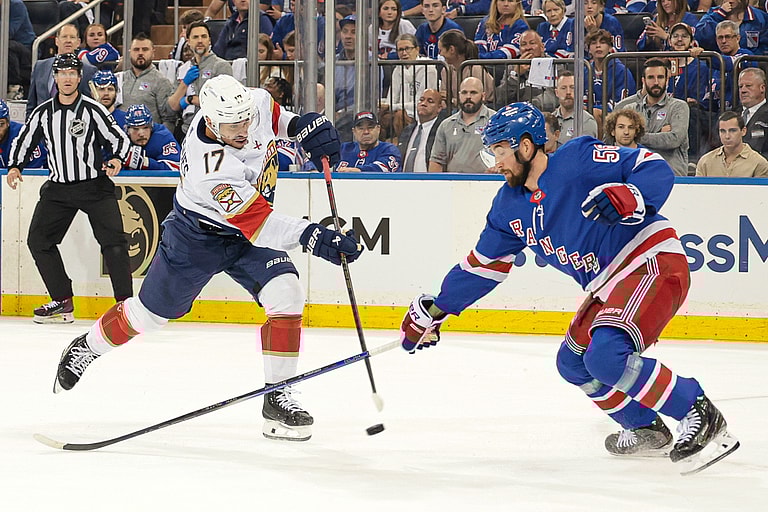 NHL: Stanley Cup Playoffs-Florida Panthers at New York Rangers