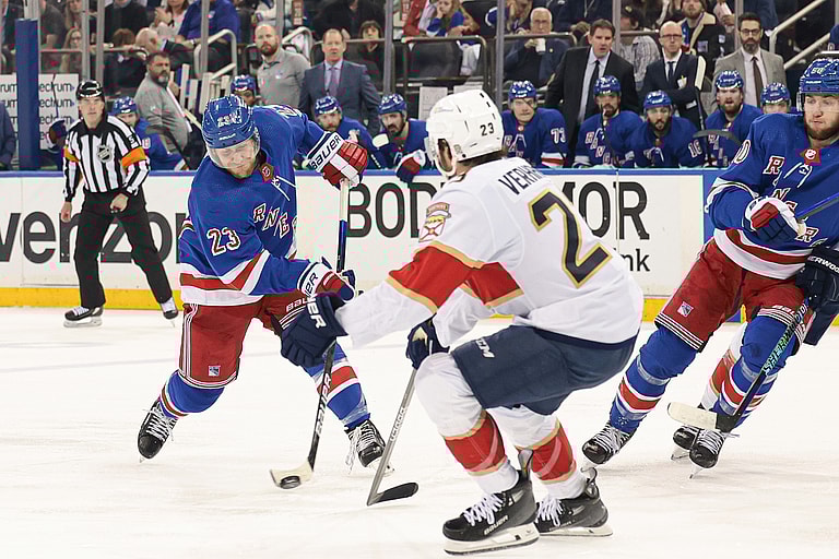 NHL: Stanley Cup Playoffs-Florida Panthers at New York Rangers