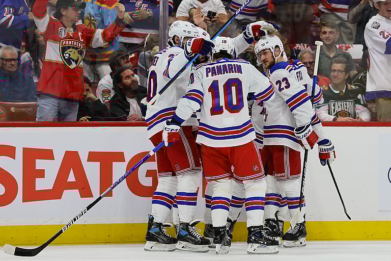 NHL: Stanley Cup Playoffs-New York Rangers at Florida Panthers