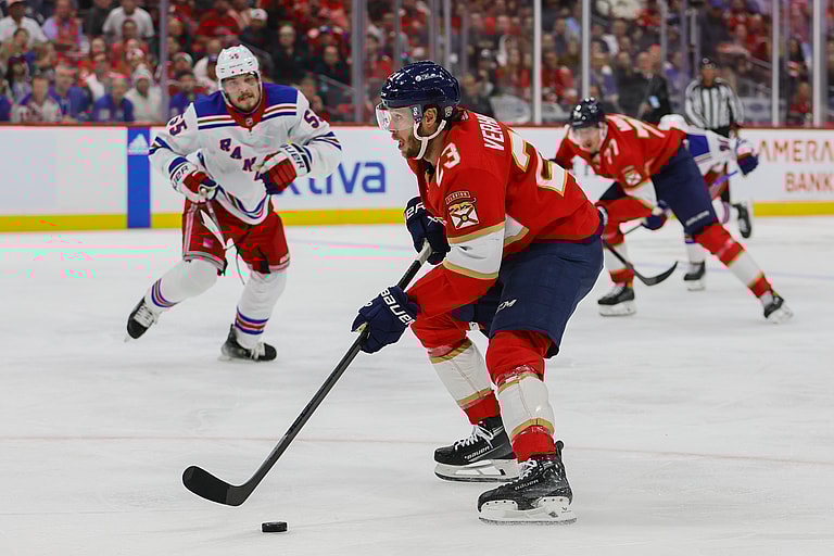 NHL: Stanley Cup Playoffs-New York Rangers at Florida Panthers
