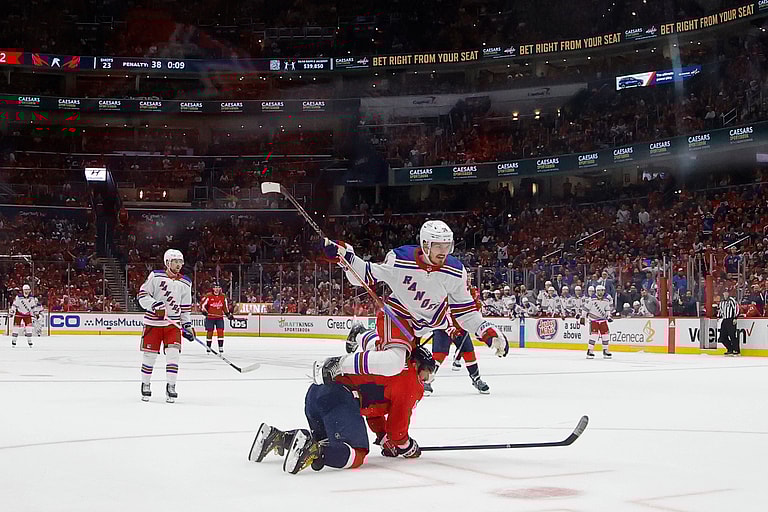 NHL: Stanley Cup Playoffs-New York Rangers at Washington Capitals