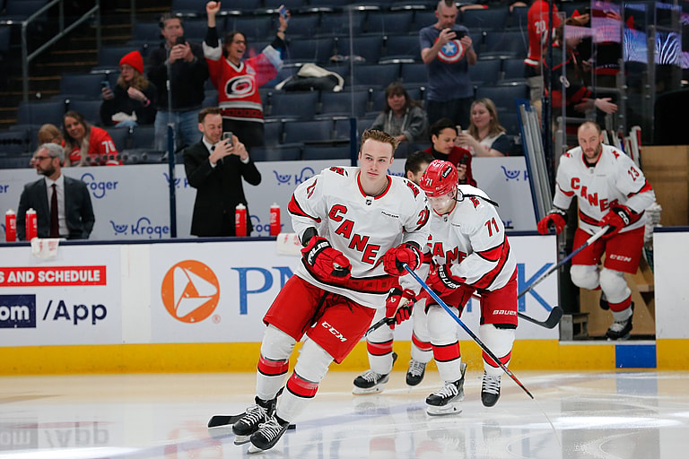 NHL: Carolina Hurricanes at Columbus Blue Jackets