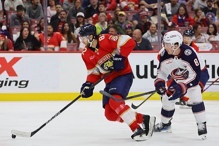 NHL: Columbus Blue Jackets at Florida Panthers