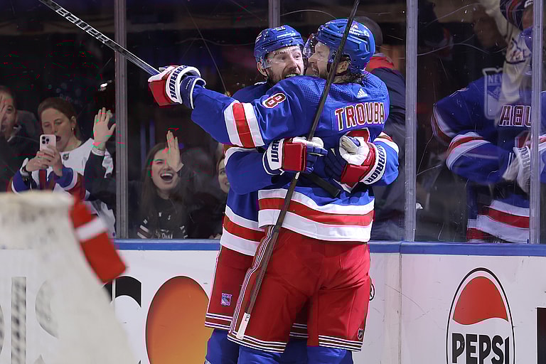 NHL: Stanley Cup Playoffs-Carolina Hurricanes at New York Rangers