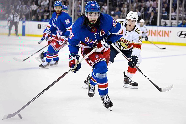 NHL: Stanley Cup Playoffs-Florida Panthers at New York Rangers