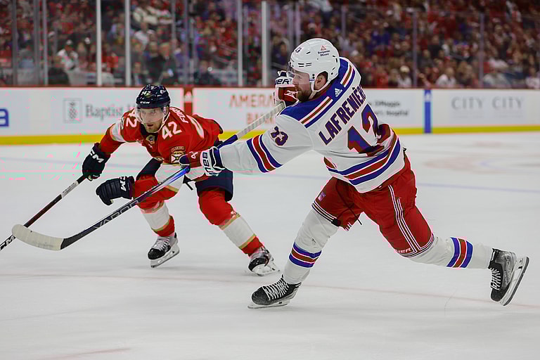 NHL: Stanley Cup Playoffs-New York Rangers at Florida Panthers