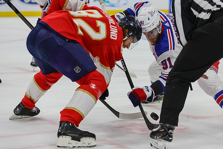 NHL: Stanley Cup Playoffs-New York Rangers at Florida Panthers