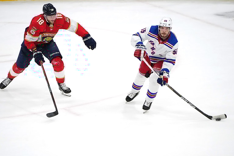 NHL: Stanley Cup Playoffs-New York Rangers at Florida Panthers