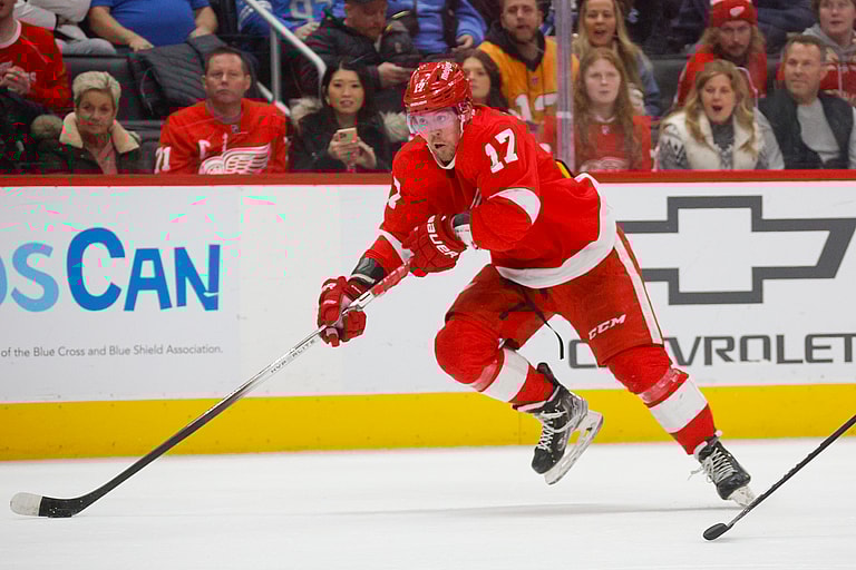 NHL: Tampa Bay Lightning at Detroit Red Wings