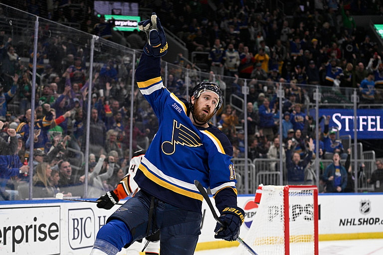 NHL: Anaheim Ducks at St. Louis Blues