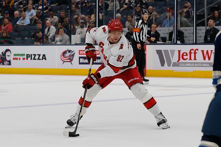 NHL: Carolina Hurricanes at Columbus Blue Jackets