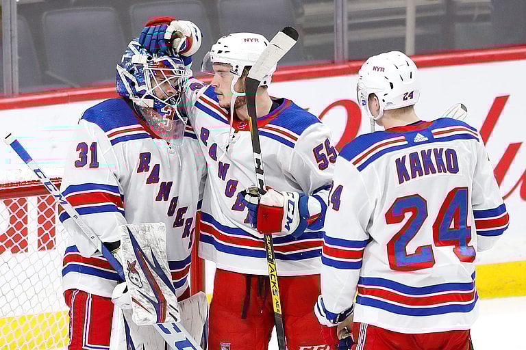 NHL: New York Rangers at Winnipeg Jets