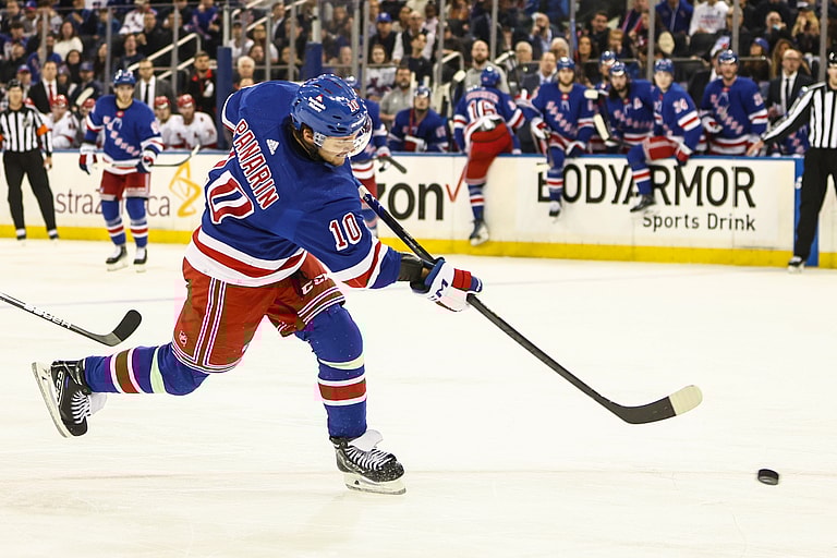 NHL: Stanley Cup Playoffs-Carolina Hurricanes at New York Rangers