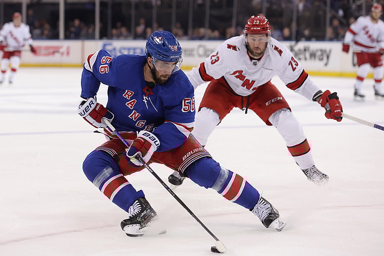 NHL: Stanley Cup Playoffs-Carolina Hurricanes at New York Rangers