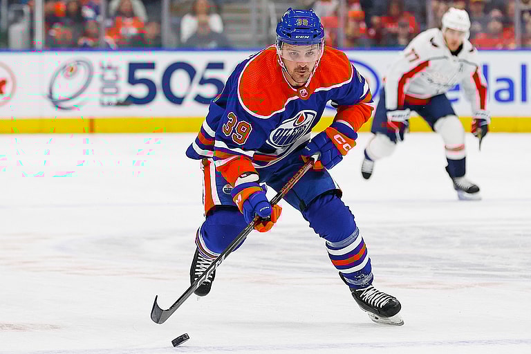 NHL: Washington Capitals at Edmonton Oilers