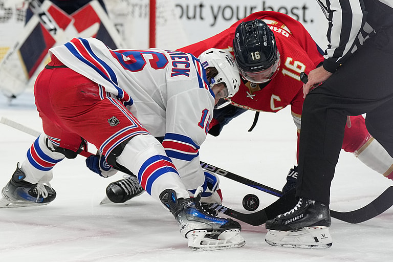 NHL: Stanley Cup Playoffs-New York Rangers at Florida Panthers