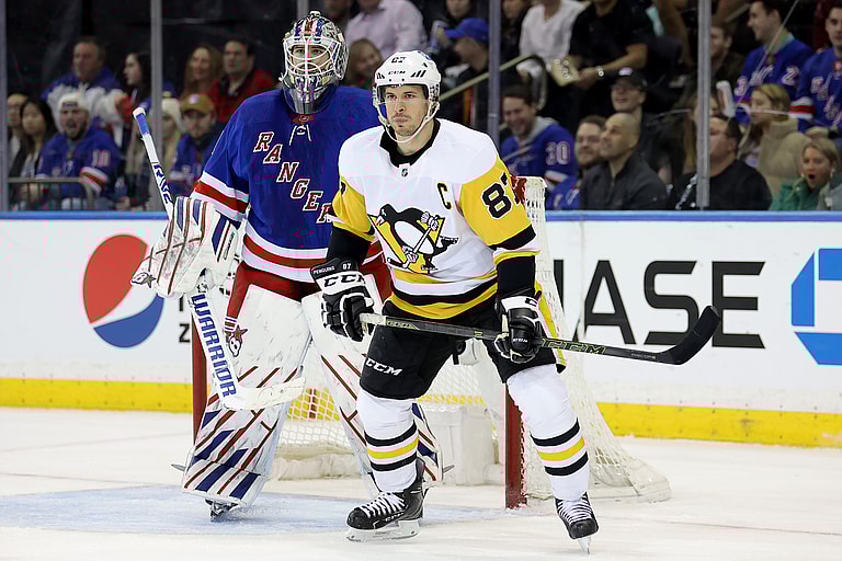 NHL: Pittsburgh Penguins at New York Rangers