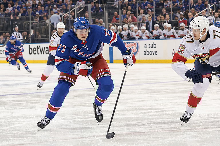 NHL: Stanley Cup Playoffs-Florida Panthers at New York Rangers