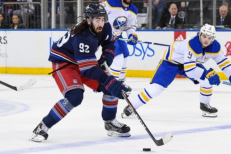 NHL: Buffalo Sabres at New York Rangers
