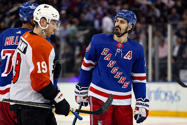 NHL: Philadelphia Flyers at New York Rangers