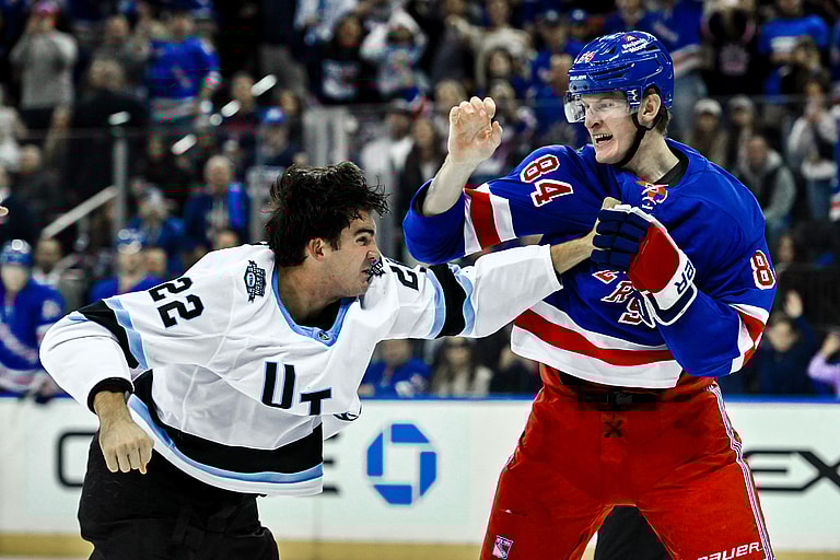 NHL: Utah at New York Rangers