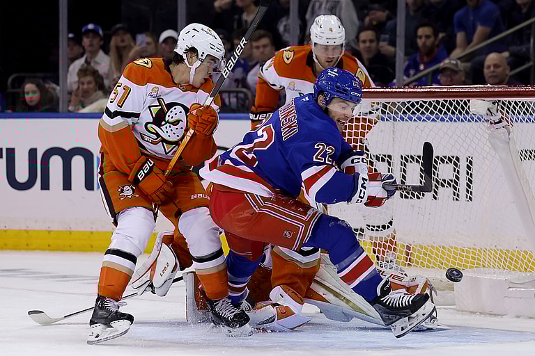 NHL: Anaheim Ducks at New York Rangers