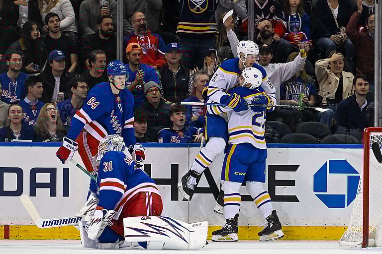 NHL: Buffalo Sabres at New York Rangers