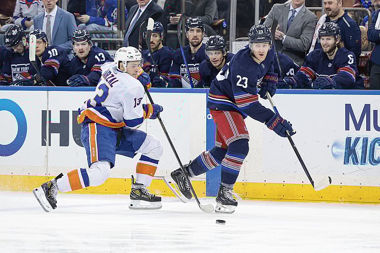 NHL: New York Islanders at New York Rangers