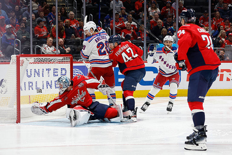 NHL: New York Rangers at Washington Capitals