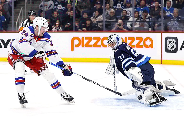 NHL: New York Rangers at Winnipeg Jets