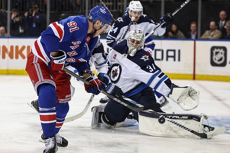 NHL: Winnipeg Jets at New York Rangers