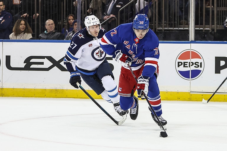 NHL: Winnipeg Jets at New York Rangers