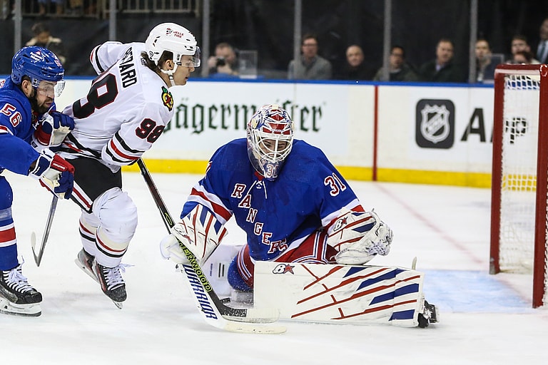 NHL: Chicago Blackhawks at New York Rangers