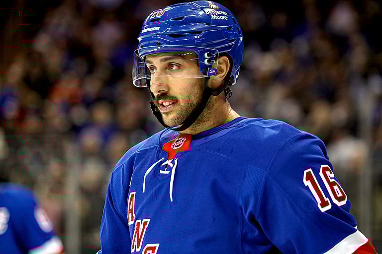 NHL: St. Louis Blues at New York Rangers