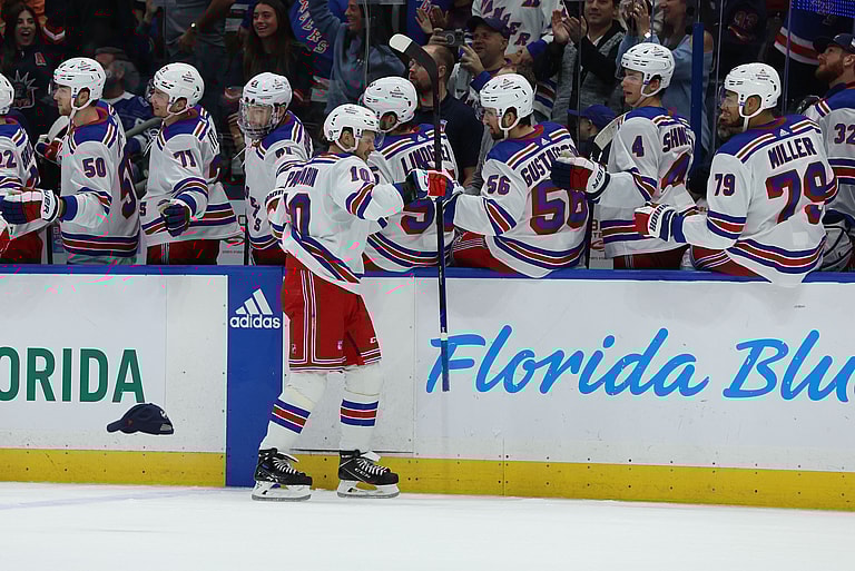 NHL: New York Rangers at Tampa Bay Lightning