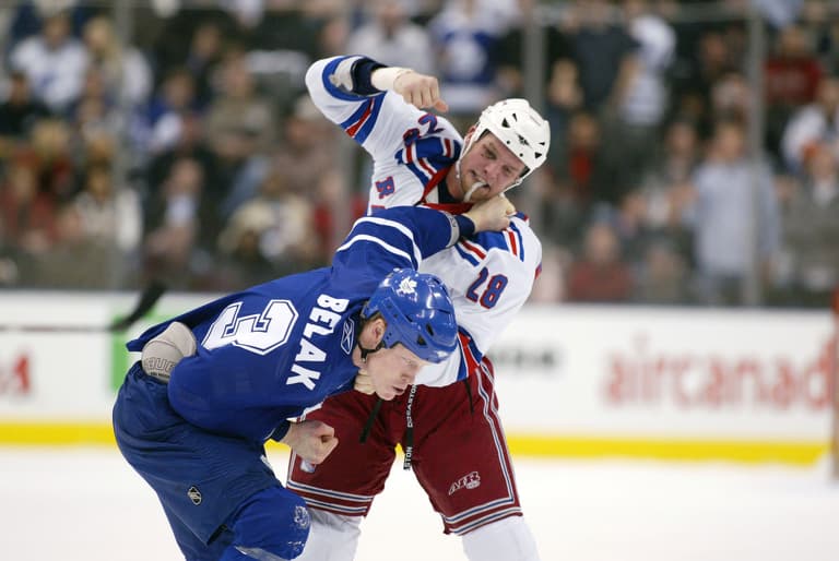 NHL: New York Rangers at Toronto Maple Leafs