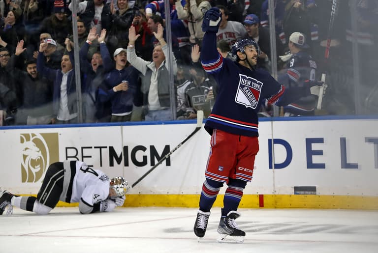 NHL: Los Angeles Kings at New York Rangers