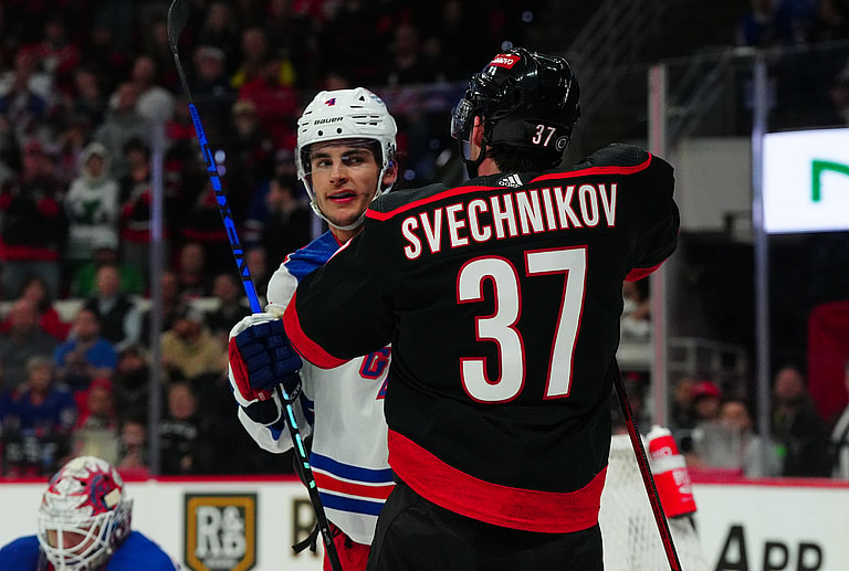 NHL: New York Rangers at Carolina Hurricanes