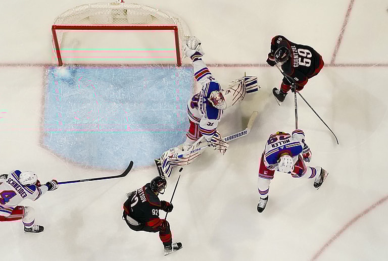NHL: New York Rangers at Carolina Hurricanes