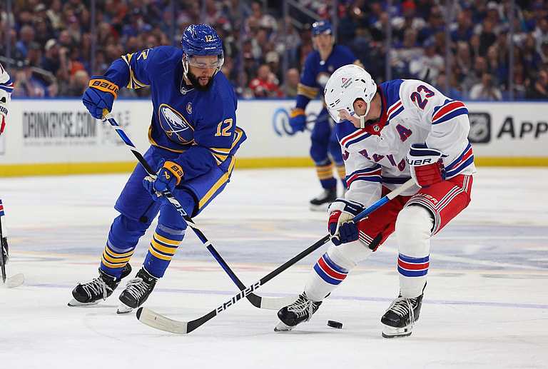 NHL: New York Rangers at Buffalo Sabres