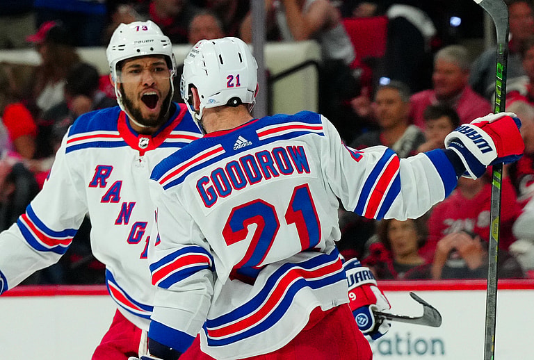 NHL: Stanley Cup Playoffs-New York Rangers at Carolina Hurricanes