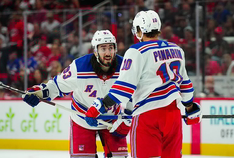 NHL: Stanley Cup Playoffs-New York Rangers at Carolina Hurricanes
